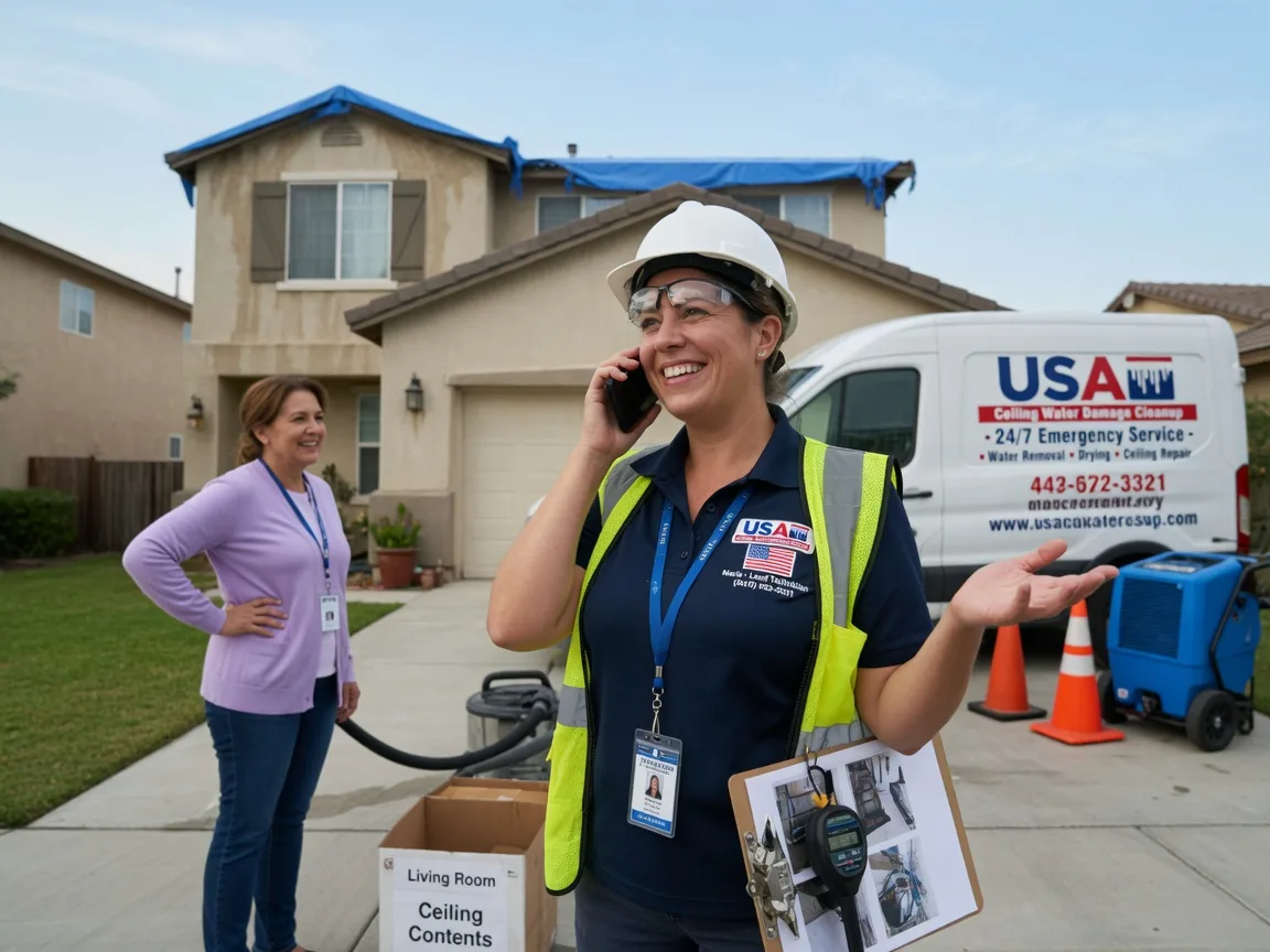 Ceiling Water Damage Restoration Camanche, IA FAQs